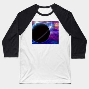 Ringed planet Baseball T-Shirt